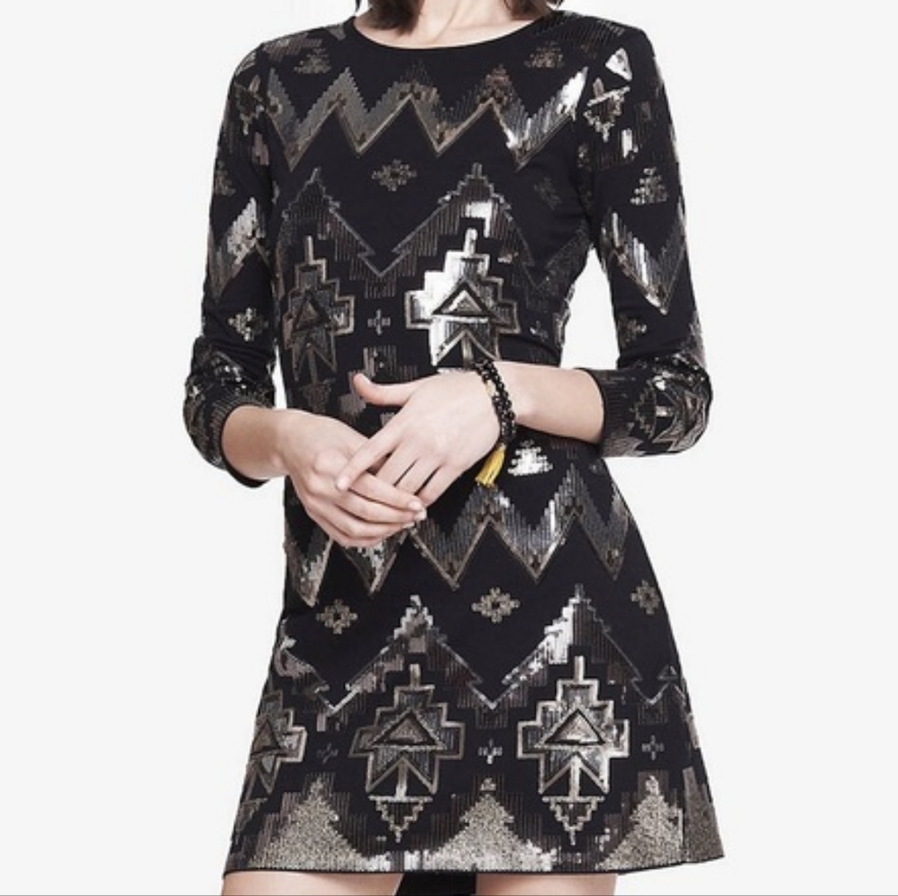 Express Sequin Dress